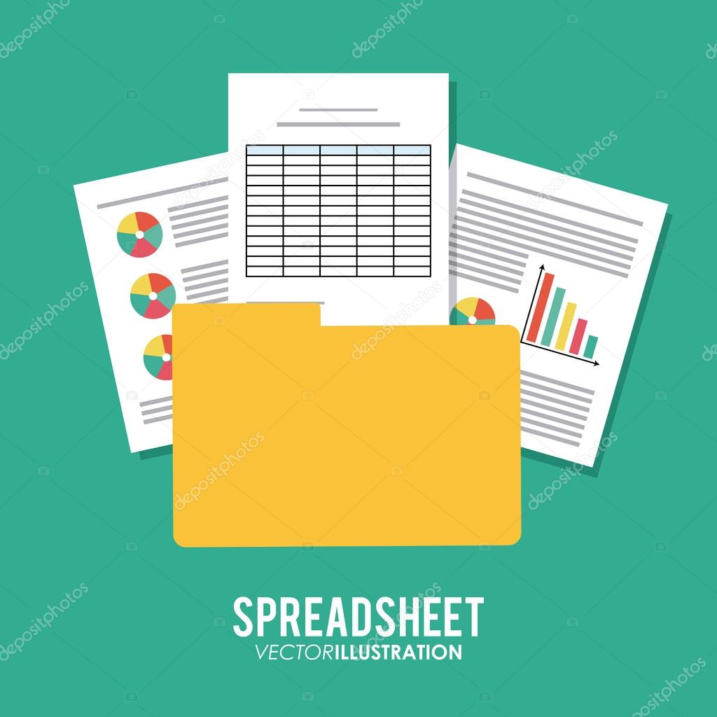 Spreadsheet icon design