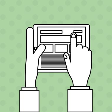 Teknoloji simgesi tasarım