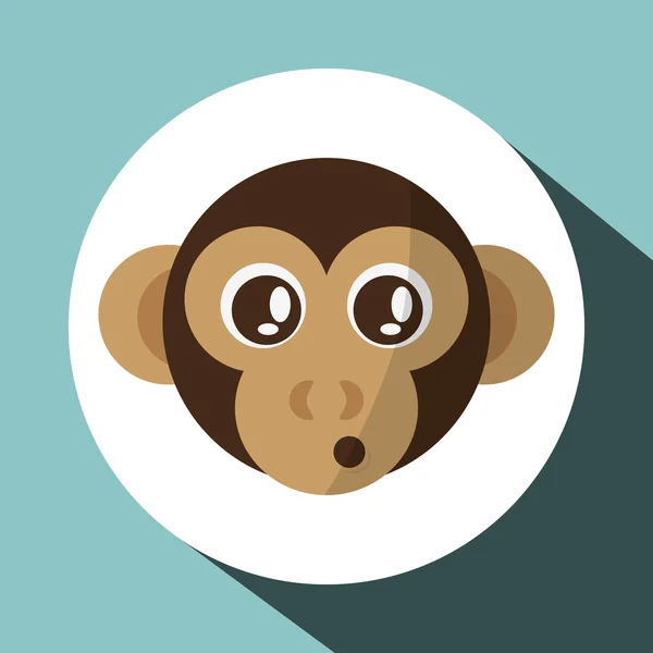 Diseño de icono animal — Vector de stock