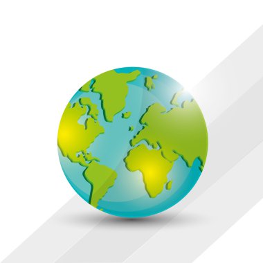 Planet tasarım, vektör çizim
