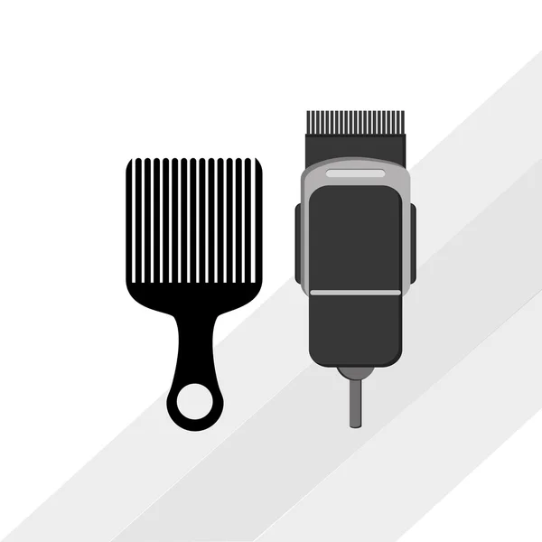 Peluquería diseño — Vector de stock