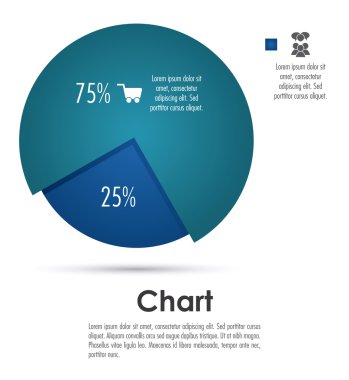 Infographic simgesi tasarım