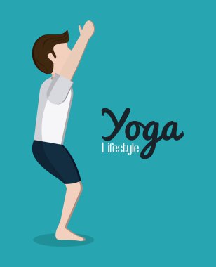 İnsanlar Yoga desgin yapıyor