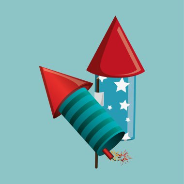 Havai fişek simgesi tasarım