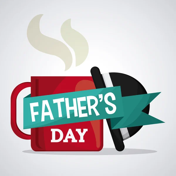 Ευτυχισμένος Πατέρες ημέρα σχέδιο — Διανυσματικό Αρχείο