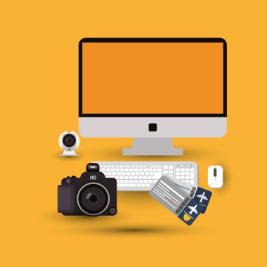 seyahat etmek simge tasarım