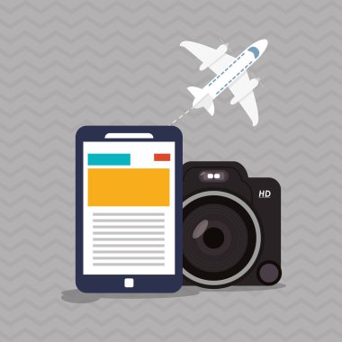 seyahat etmek simge tasarım