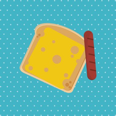 Kahvaltı simgesi tasarım