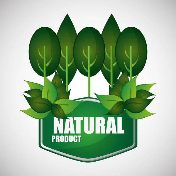 Natürliches und ökologisches Design — Stockvektor
