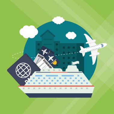 seyahat etmek simge tasarım