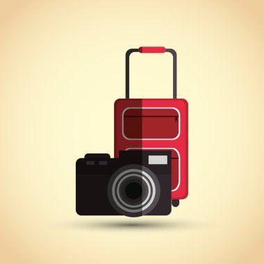 Tatil simgesi tasarım