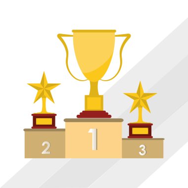 Kazanan simgesi tasarım