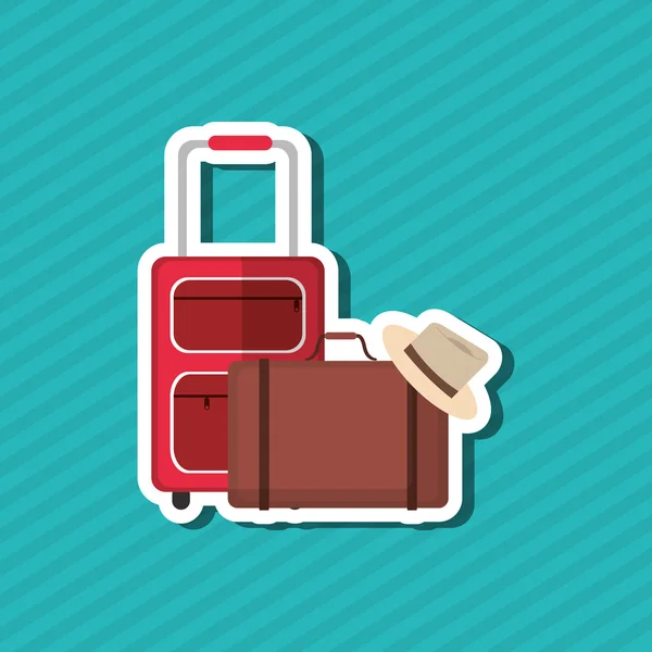 Diseño de icono de vacaciones — Vector de stock