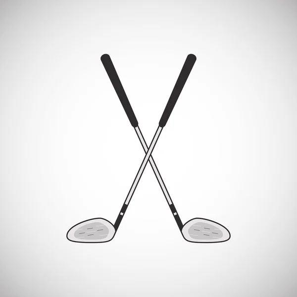 Diseño de icono de golf — Archivo Imágenes Vectoriales