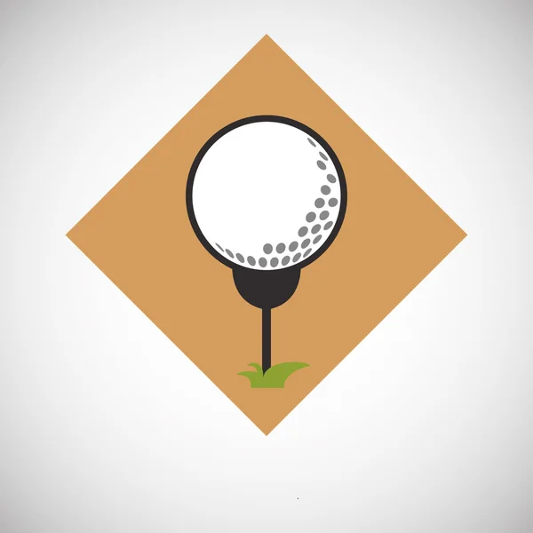 Golf projekt — Wektor stockowy