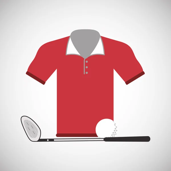 Diseño de icono de golf — Vector de stock