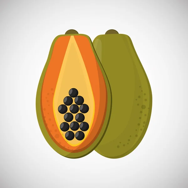 Design icona di frutta — Vettoriale Stock