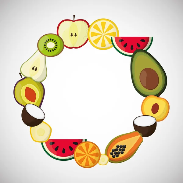 水果的图标设计 — 图库矢量图片