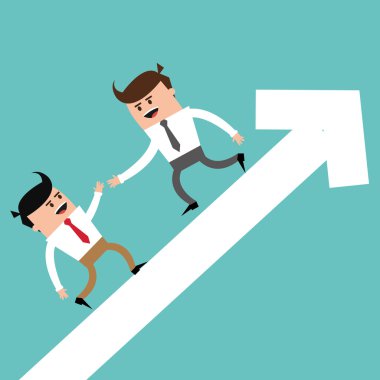 Proje ve strateji tasarım, işadamı karikatür kavramı