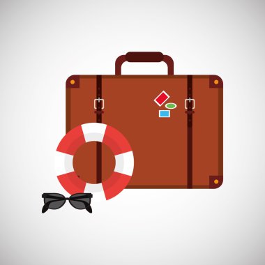 Tatil simgesi tasarım