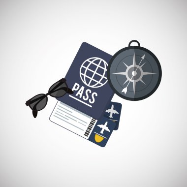 Tatil simgesi tasarım