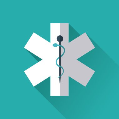 tıbbi bakım tasarım, vektör çizim