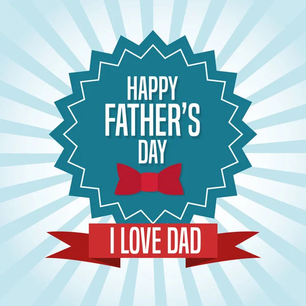 Mutlu Babalar günü simgesi tasarım