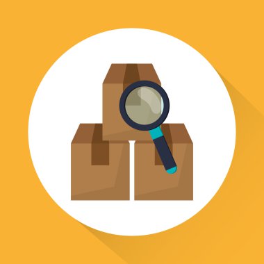 Teslimat simgesi tasarım