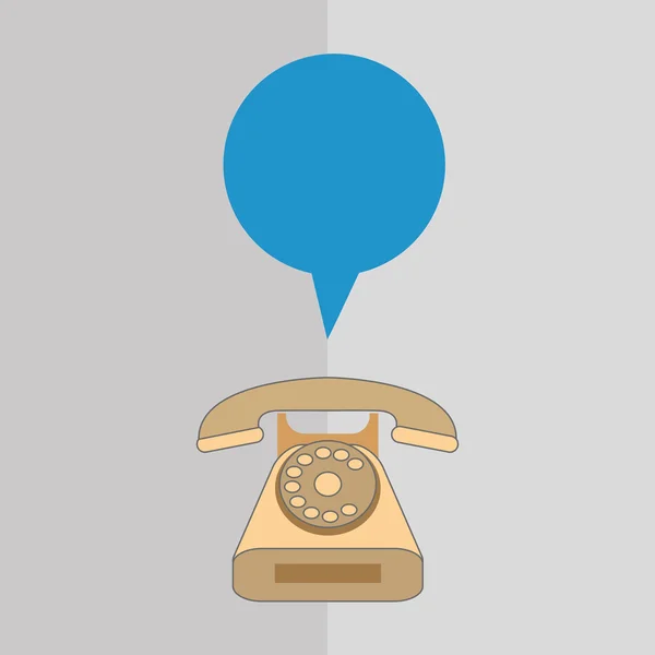 Telefon i klienta usługi ikona designu — Wektor stockowy