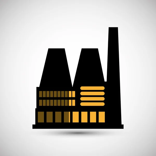 Diseño de iconos industriales — Vector de stock