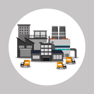 Teslimat simgesi tasarım