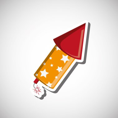 Havai fişek simgesi tasarım