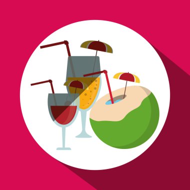 Tatil simgesi tasarım