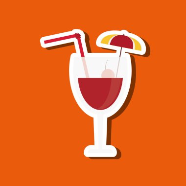 Tatil simgesi tasarım