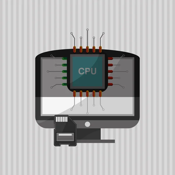 Conception des médias sociaux — Image vectorielle