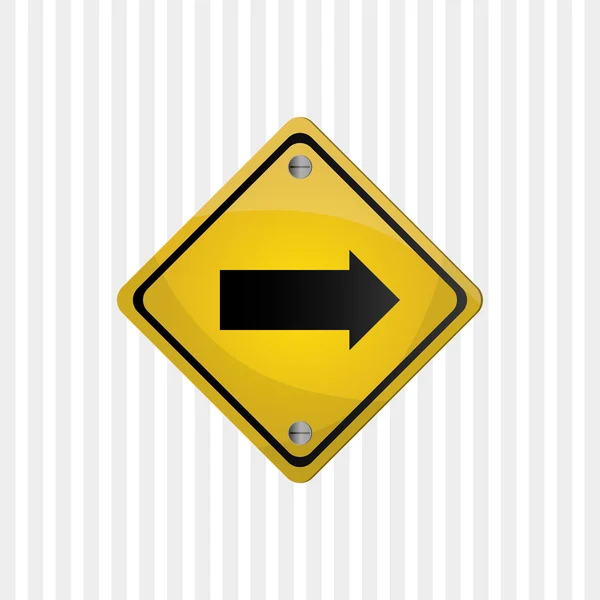 Road sign design — Stock Vector