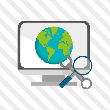 Teknoloji simgesi tasarım