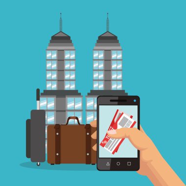 seyahat etmek simge tasarım