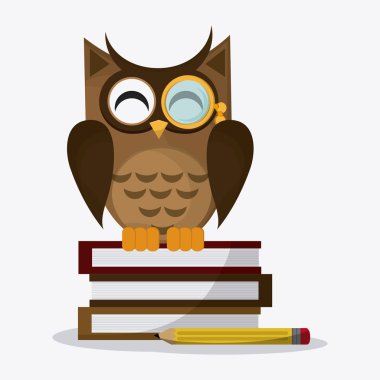 Baykuş simgesi tasarım