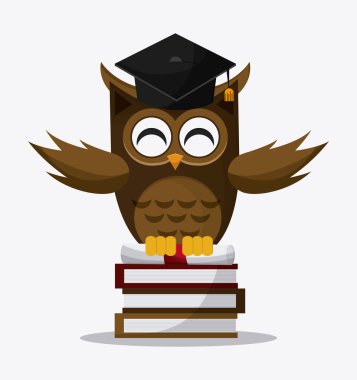 Baykuş simgesi tasarım