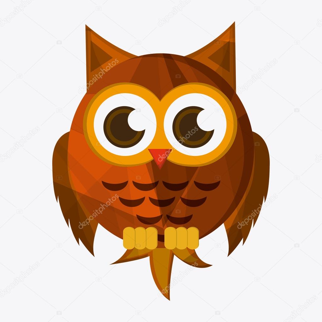 Owl icon design