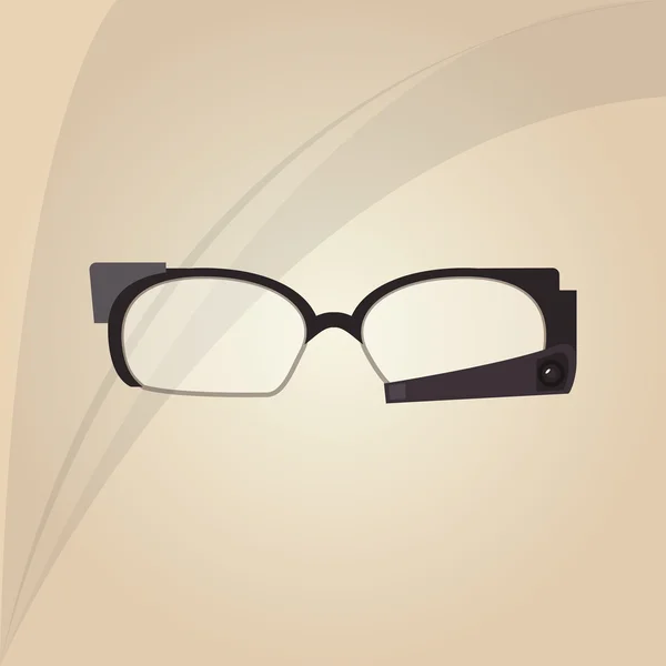 Glasses icon design, vector illustration — Stock Vector
