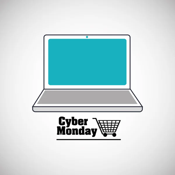 stock vector Cyber Monday design