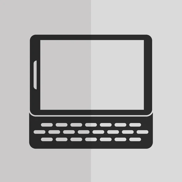 Smartphone icon design, illustrazione vettoriale — Vettoriale Stock
