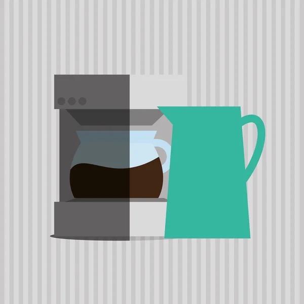 Diseño de cafetería — Vector de stock