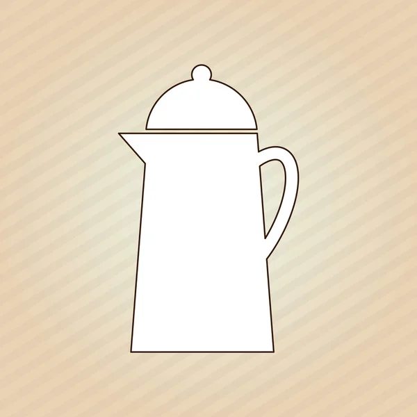 Diseño de cafetería — Vector de stock