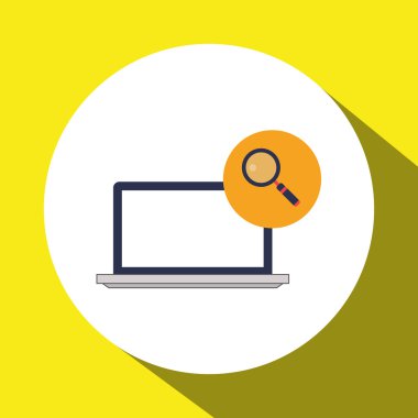 Dizüstü bilgisayar simgesi tasarım