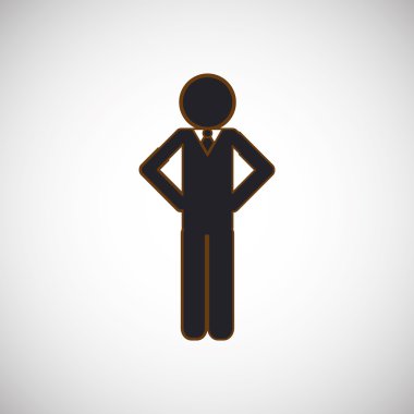 İnsan kaynakları tasarım, vektör çizim