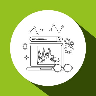 Infographic simgesi tasarım