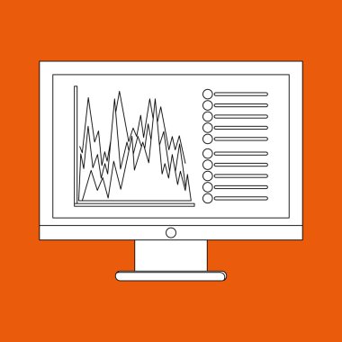 Infographic simgesi tasarım